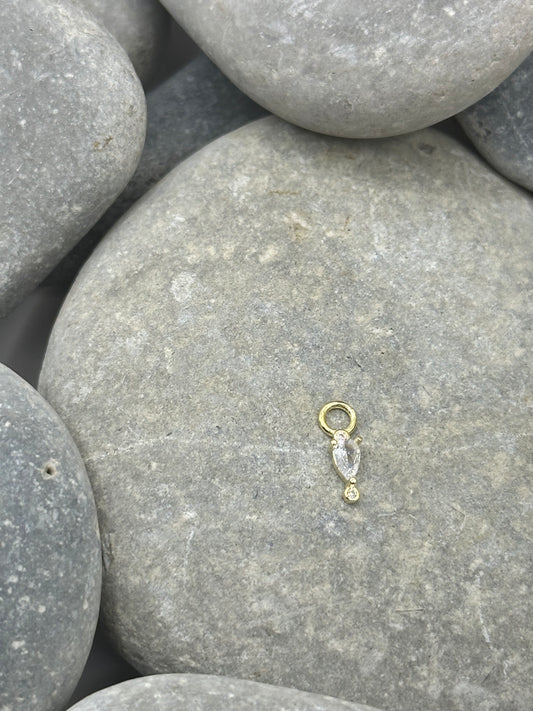 Teardrop Charm